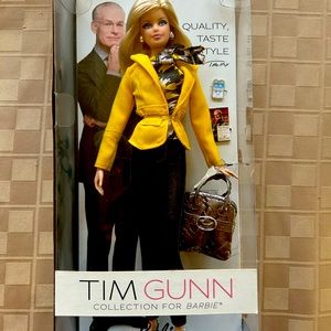 2012 Mattel Tim Gunn Collection For Barbie Pink Label Doll #W3470 NIB